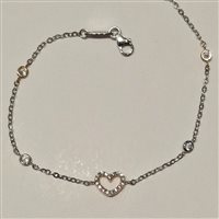 Bracciale Fanton Gioielli Donna BRACCIALI ORO in Oro Cubic Zirconia BROR-194-52